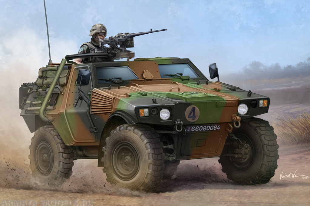 83876 Бронеавтомобиль French VBL Armour Car Hobby Boss