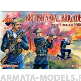 RB72033 Фигуры British Naval Brigade 1900 (Boxer Rebellion)  Red Box