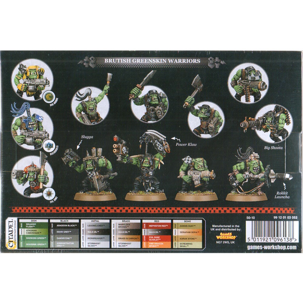 50-10GW Набор Орки Парни (Ork Boyz)