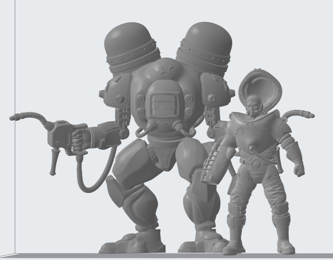 AM3731 Модель тяжелого опустошителя 85мм Arma Models