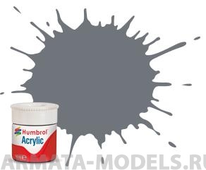 AB0164 Краска акриловая No 164Темный морской серый - Полу-матовый-14ml Acrylic
