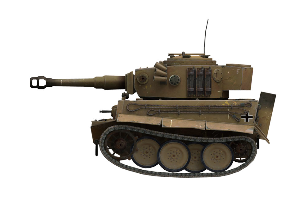 WWT-001 German Heavy Tank Tiger I Meng