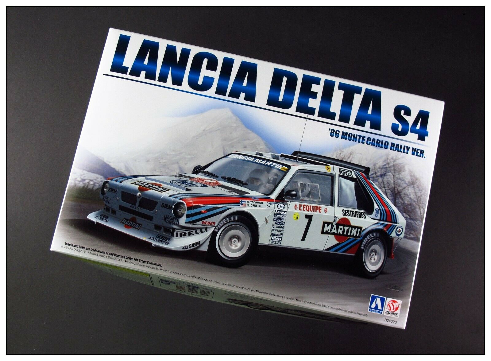 B24020 Lancia Delta S4 '86 Monte Carlo Aoshima