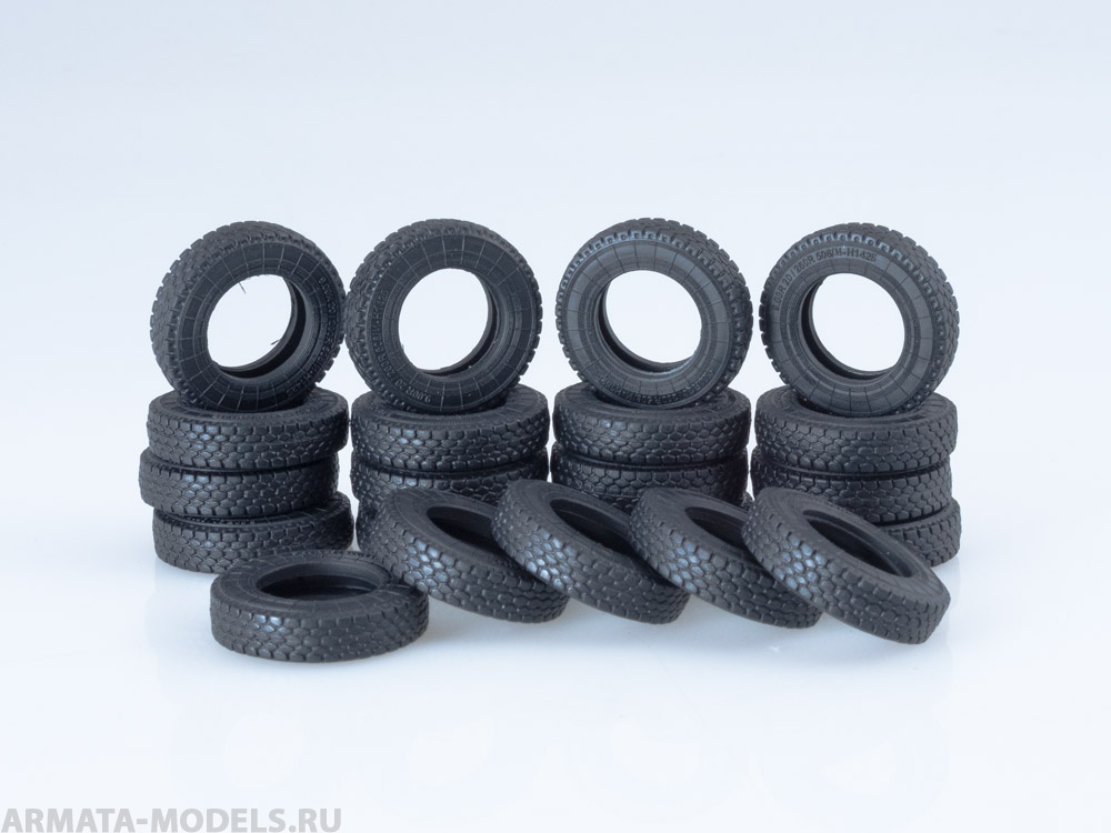 AVD143018021 Покрышки на КамАЗ-5511, МАЗ-5432, -6422 (КАМА У-4 ИД-304 12.00R20) (комплект 21 шт.)