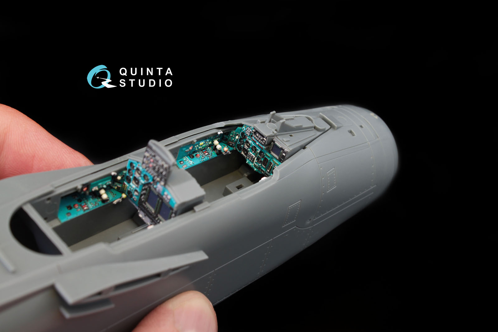 QD48028 1:48 3D Декаль интерьера кабины  МиГ-31БМ (для модели AMK)