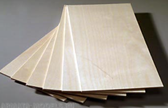 AMATI231540 Восьмислойная фанера толщиной 4 мм AMATI