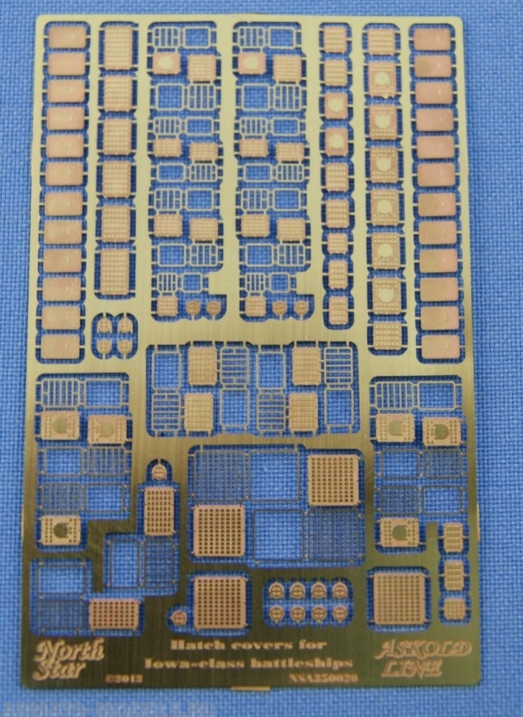 NSA350020 Hatch covers for Iowa-class battleships