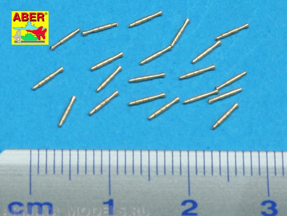 ABR-1:350-L-22  Дополнения для  Set of 20 pcs QF 2-pdr 40 mm Mk.VIII “Pom Pom” barrels for Royal Navy ships для  1/350