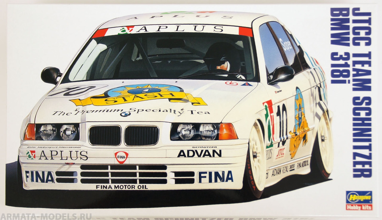 20270 Автомобиль Team Schnitzer BMW 318I Hasegawa