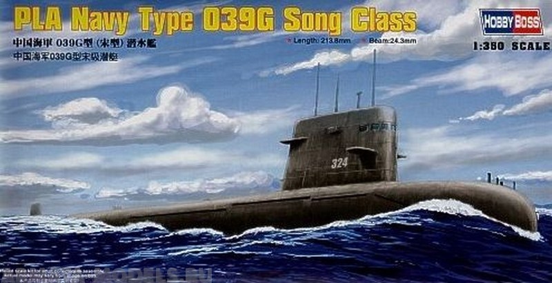 83502 Подводная лодка PLA Navy Type 039 Song class SSG Hobby Boss