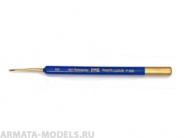 Кисточка, куница, размер 3/0