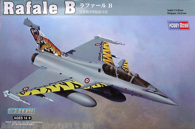87245 Самолет Rafale B 1/72 Hobby Boss