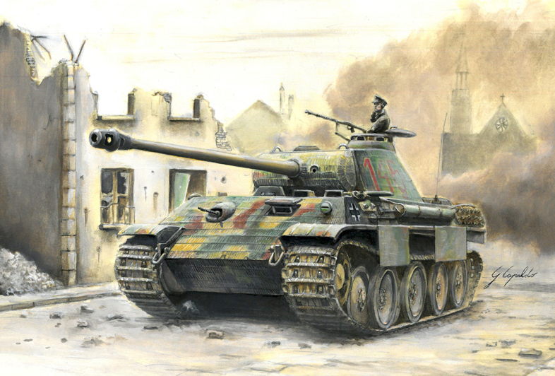 15752ИТ Танк Sd.Kfz. 171 PANTHER Ausf. A Italeri