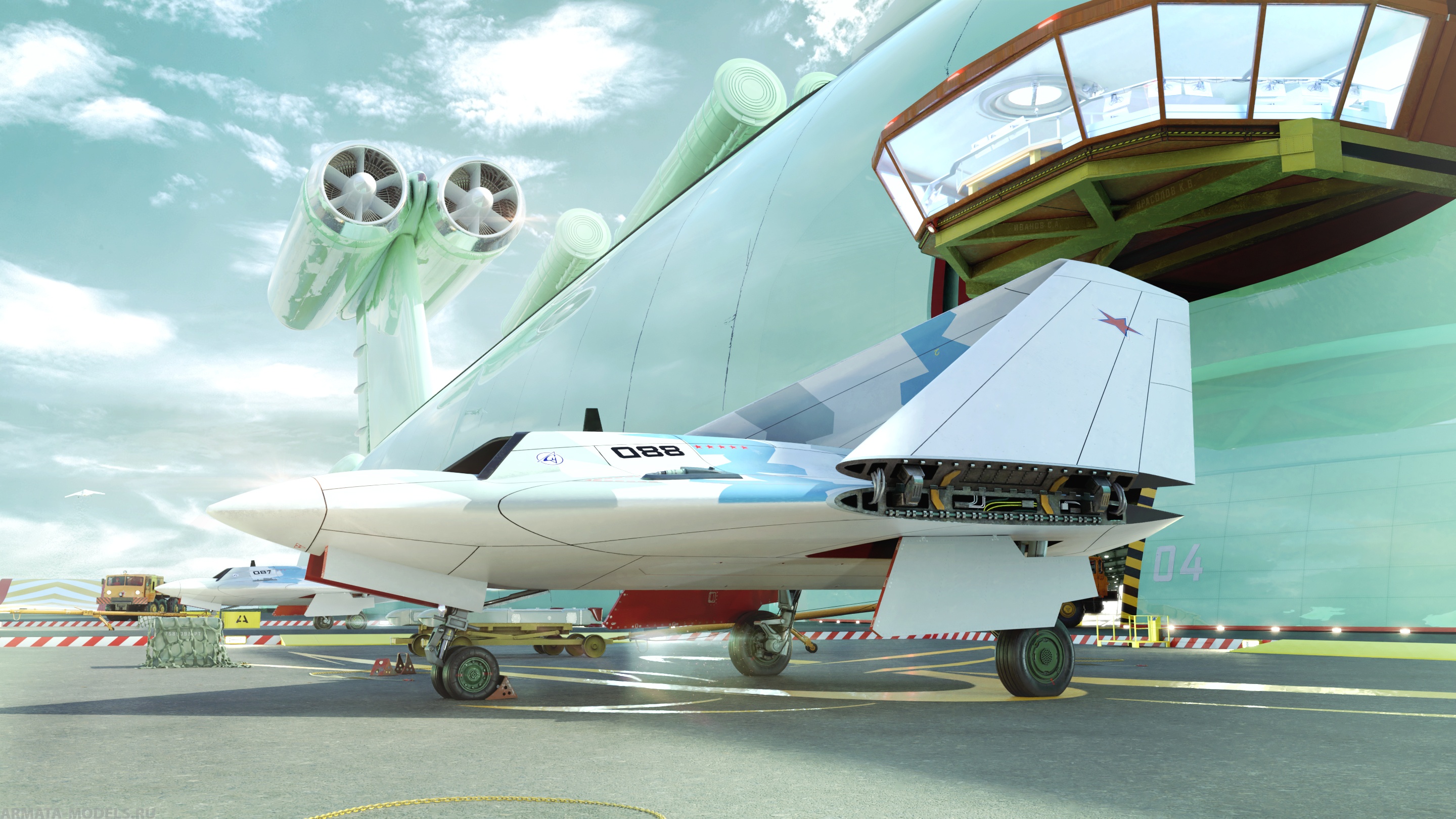 AM7276 Тяжелый палубный БПЛА Морской охотник Arma Models