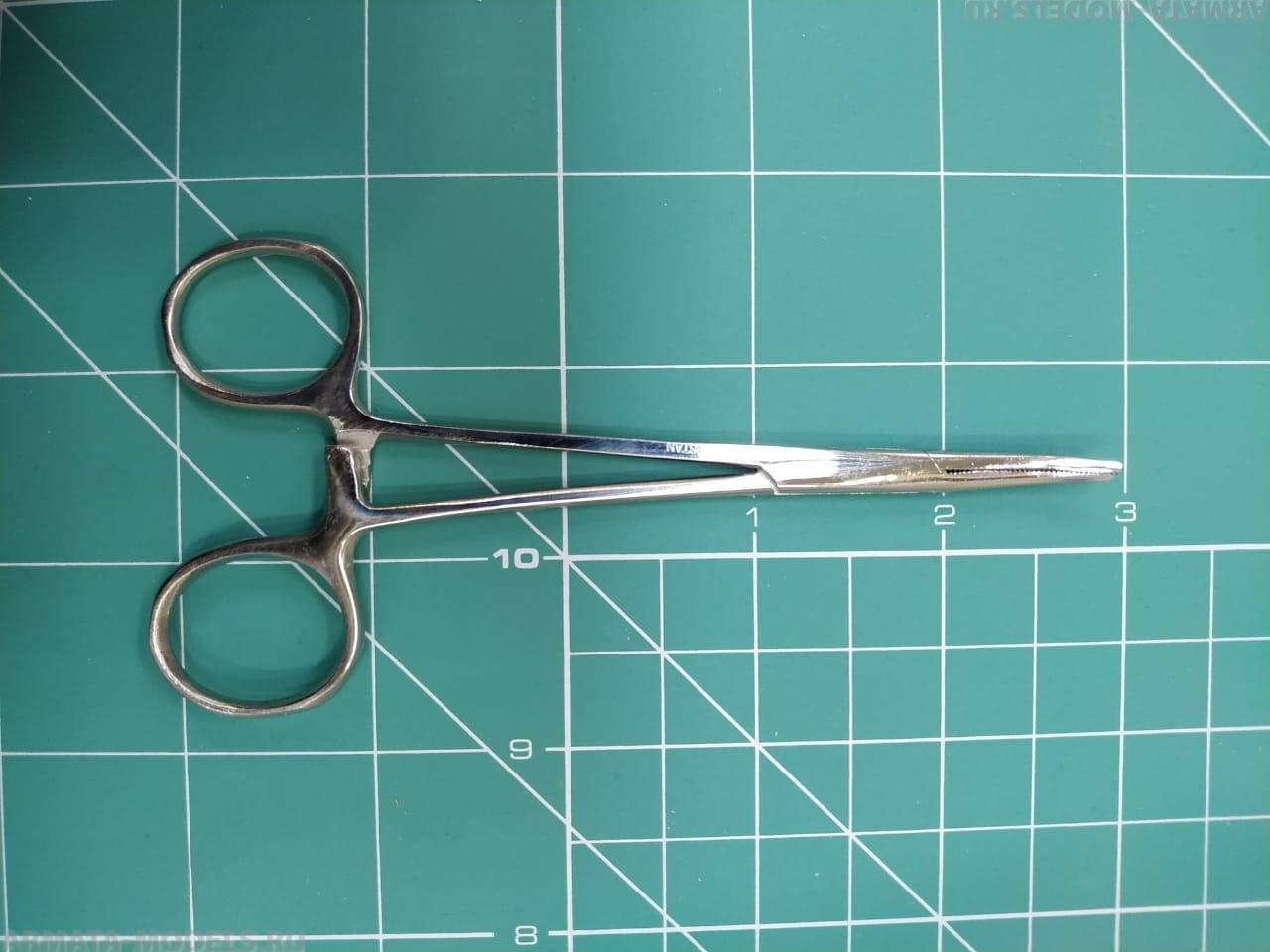 SN651FS Изогнутый гемостатический зажим