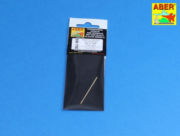 ABR-35-L-165  Дополнения для  Barrel for German 20 mm RH202 MK 20 DM chain gun used on Wiesel, Luchs, Marder I универсальный набор 1/35