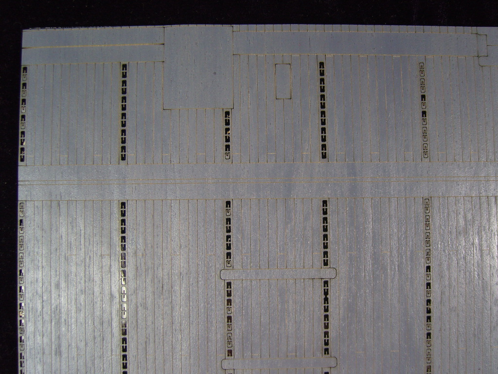 AB30001 Деревянная палуба для USS Aircraft carrier Flight deck A