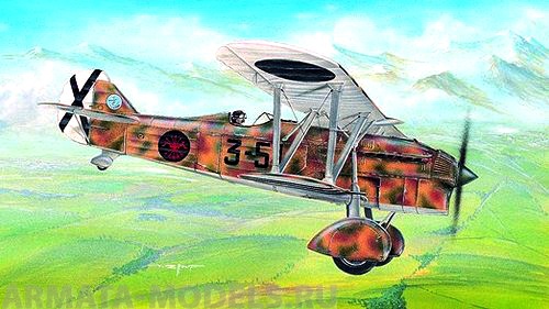 0810SM Самолёт  Fiat CR-32 Freccia (1:48) Smer