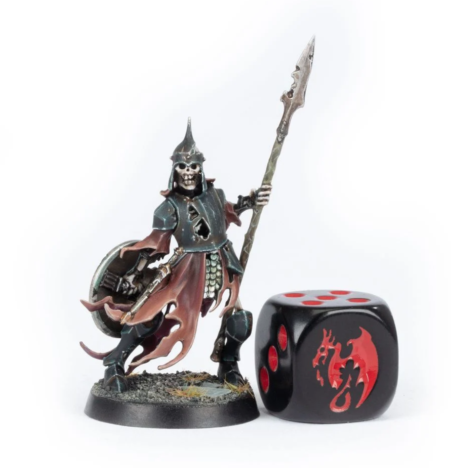 91-99GW Набор кубиков Бездушные Повелители Могил (Soulblight Gravelords Dice Set)