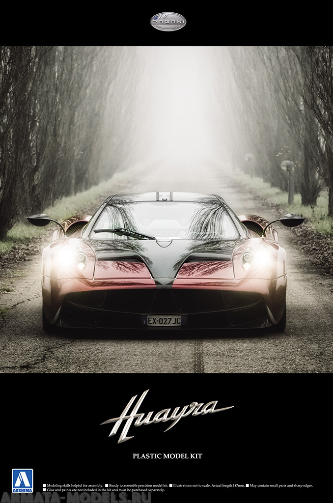 01091 Pagani Huayra [Overseas Edition] Aoshima