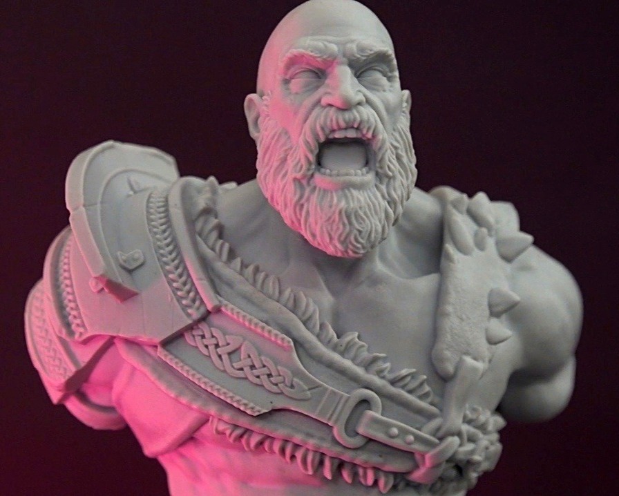 BCK-B-004 Варвар | Бюст 1/10 Blood Carrot Knights