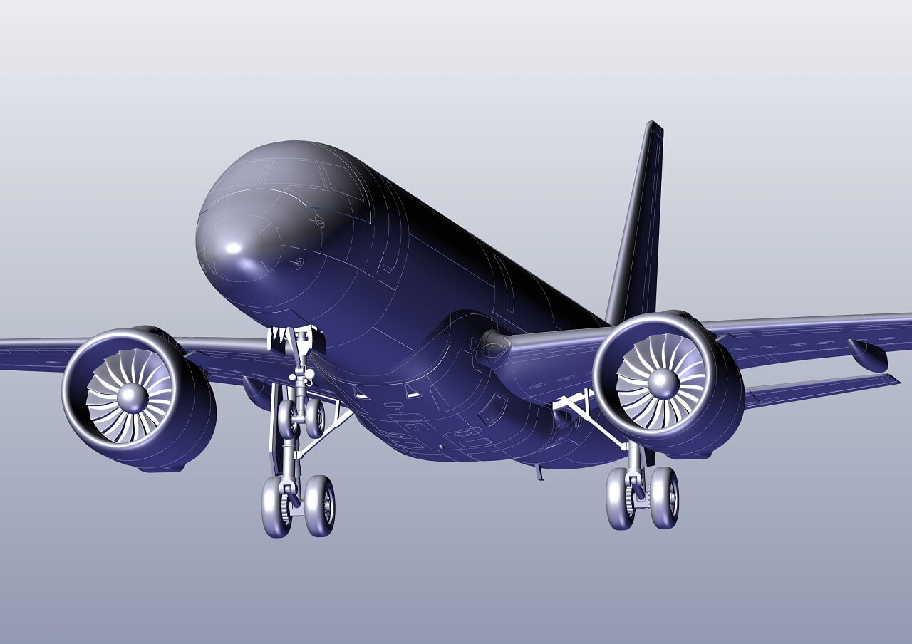 ЕЕ144152_2 Авиалайнер EMB 190E2 HELVETIC AIRWAYS Восточный экспресс