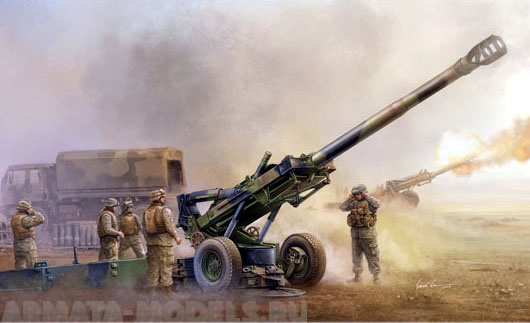 02319 Гаубица М198  Trumpeter