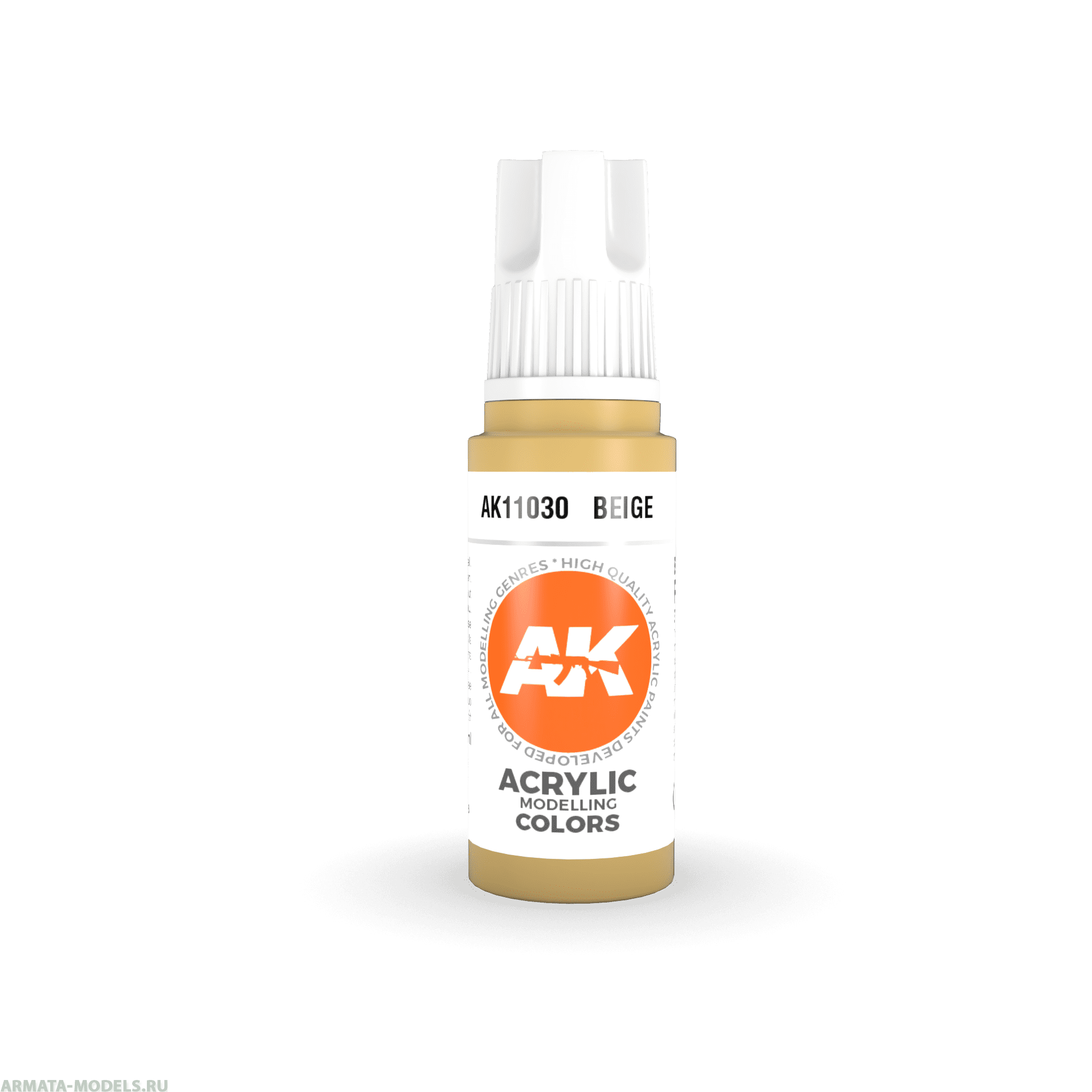 AK11030 Краска акриловая Beige 17ml