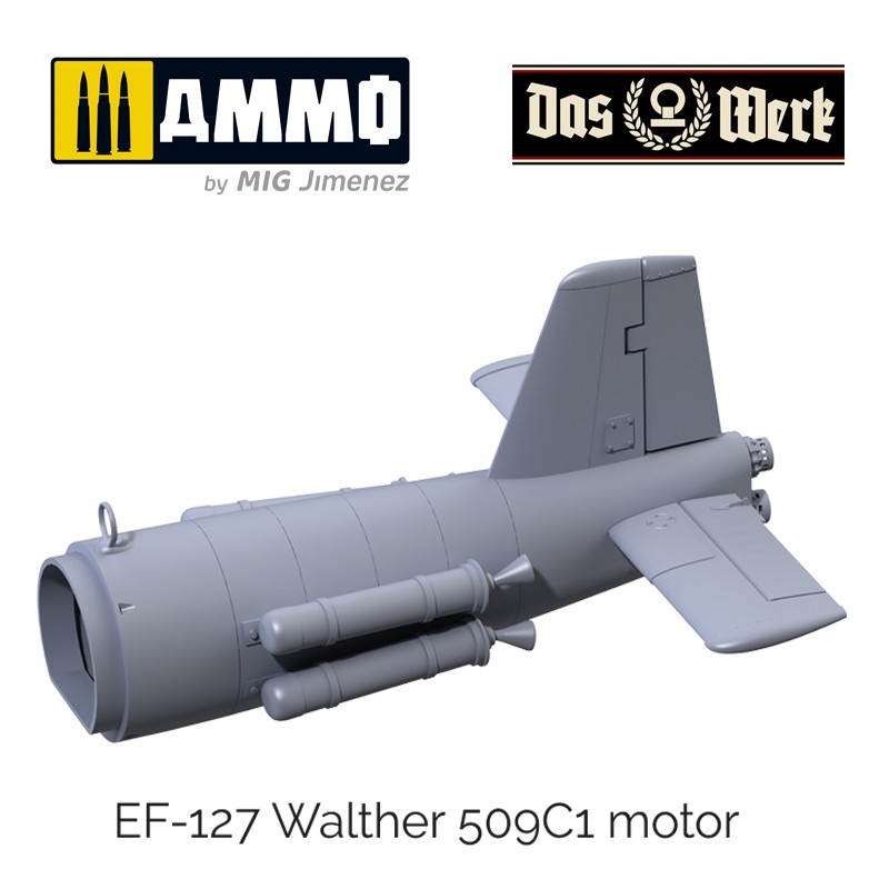 DW32001 Сборная модель Ju EF-126 «Elli»/ EF-127 «Walli» Das Werk