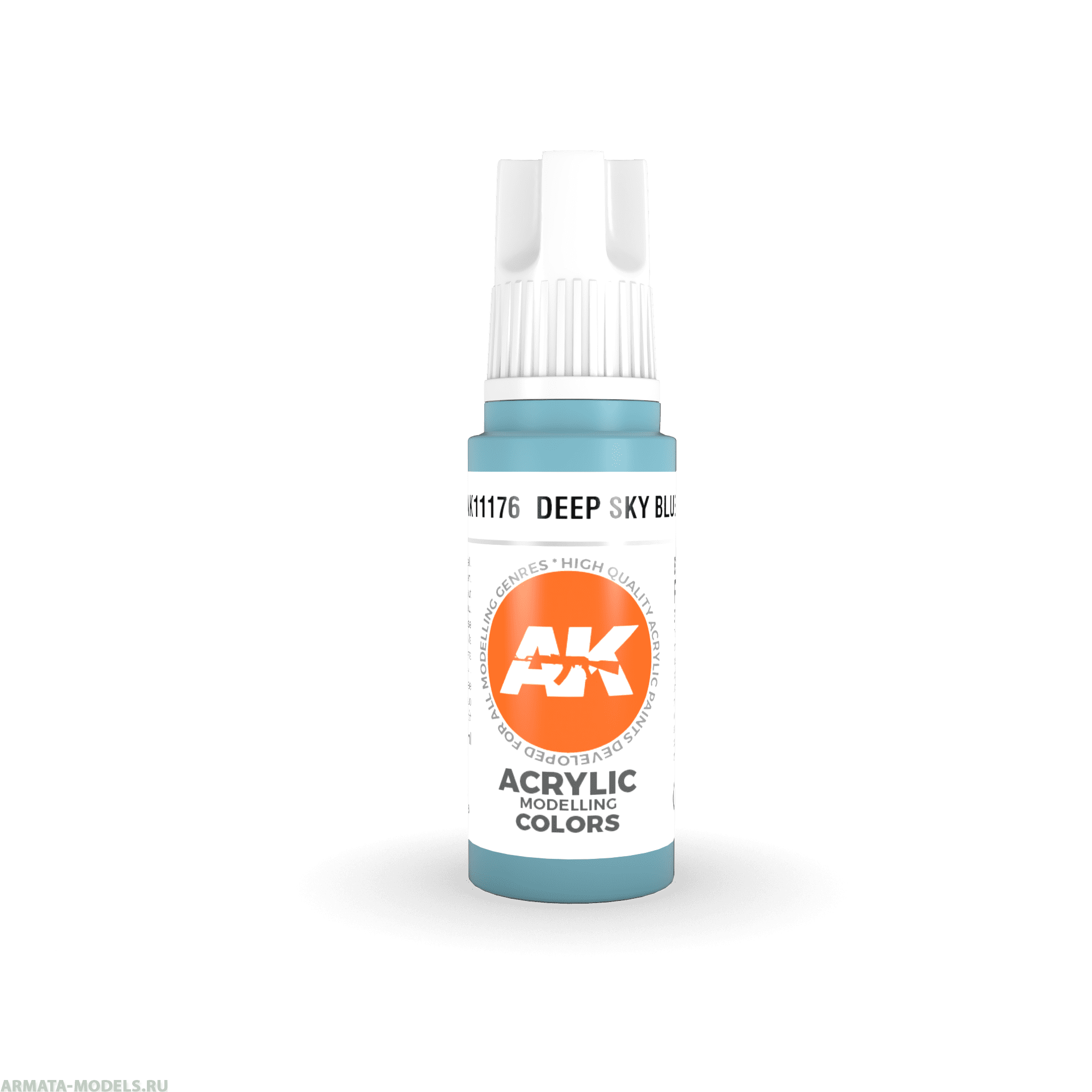 AK11176 Краска акриловая Deep Sky Blue 17ml