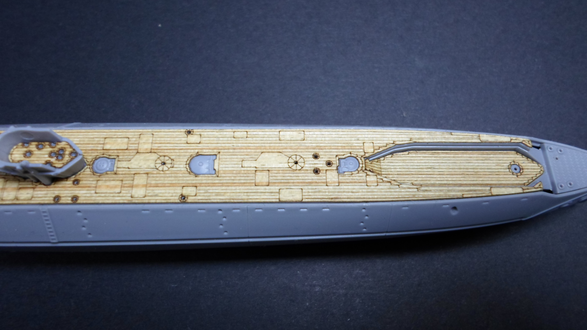 AW10101 Деревянная палуба для IJN Submarine I-365