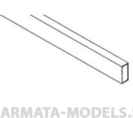 EVG132 Полоска пластиковая 0,75х1,0 мм, 10 шт/уп.