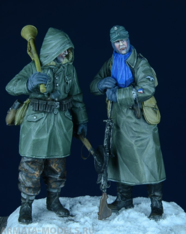 35006DM SS Grenadiers, Eastern Front, Winter 1943-45 D-Day Miniature Studio