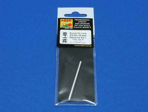 ABR-35-L-49  Дополнения для  Soviet ZiS-5/F-34 tank barrel for KV-1 для Trumpeter 1/35