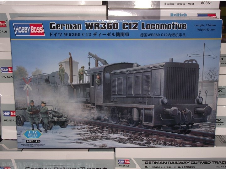 82913 Локомотив	German WR360 C12 Locomotive Hobby Boss