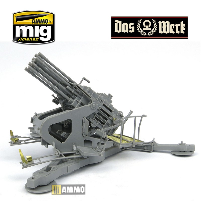 DW35005 Сборная модель 2cm Salvenmaschinenkanone - SMK Typ 2 Das Werk