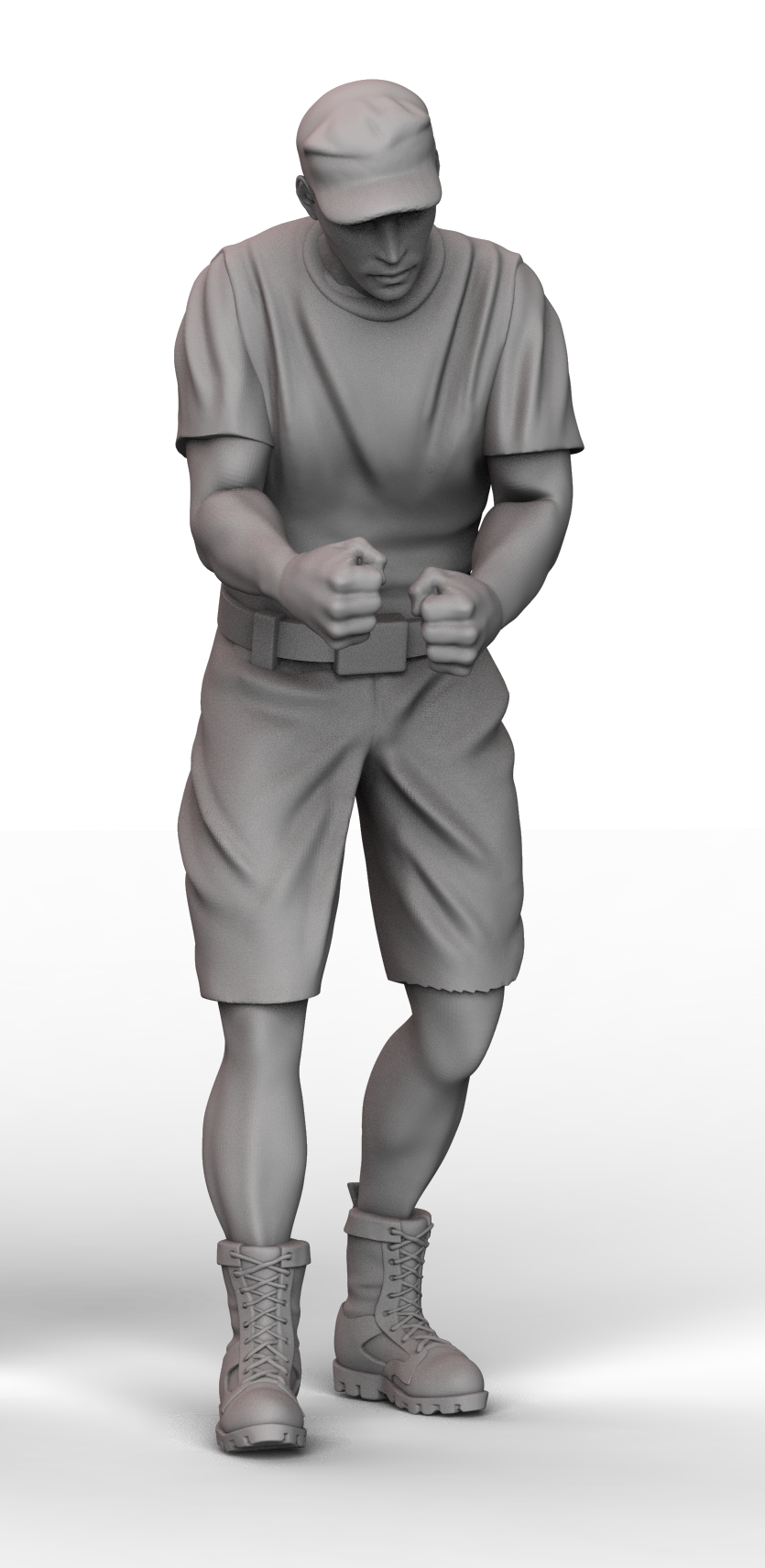 AM4892 Техник осматривает пушку "Сирия"