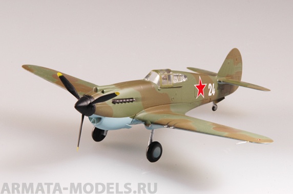 37206EM Самолет Томагавк IIb 154-й ИАП авиации ВМФ, 1942 г. Easy Model