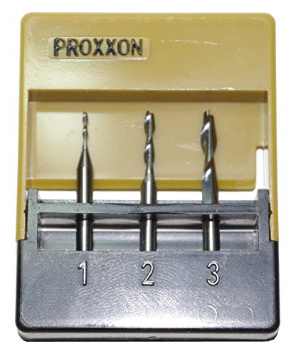 PRO27116 Фрезы твёрдосплавные Proxxon 1, 2 и 3 мм