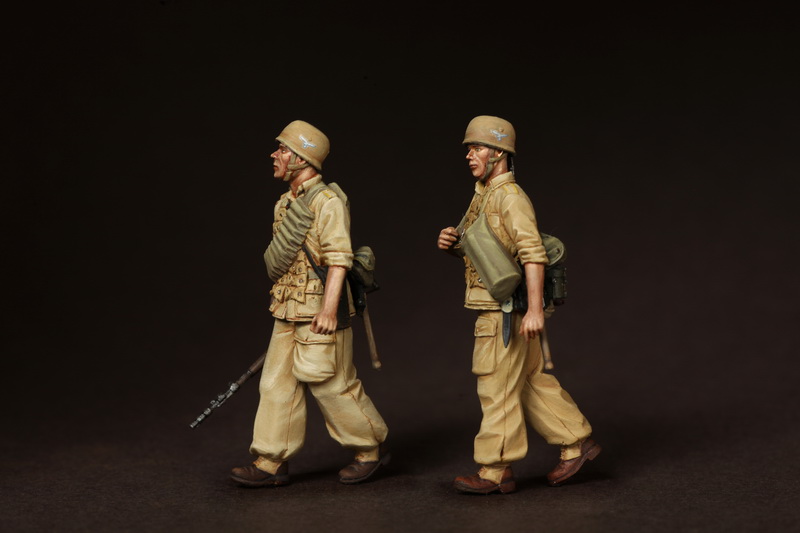 3612SOGA Fallschirmjager- Brigade Ramcke. El Alamein, August 1942. SOGA Miniatures