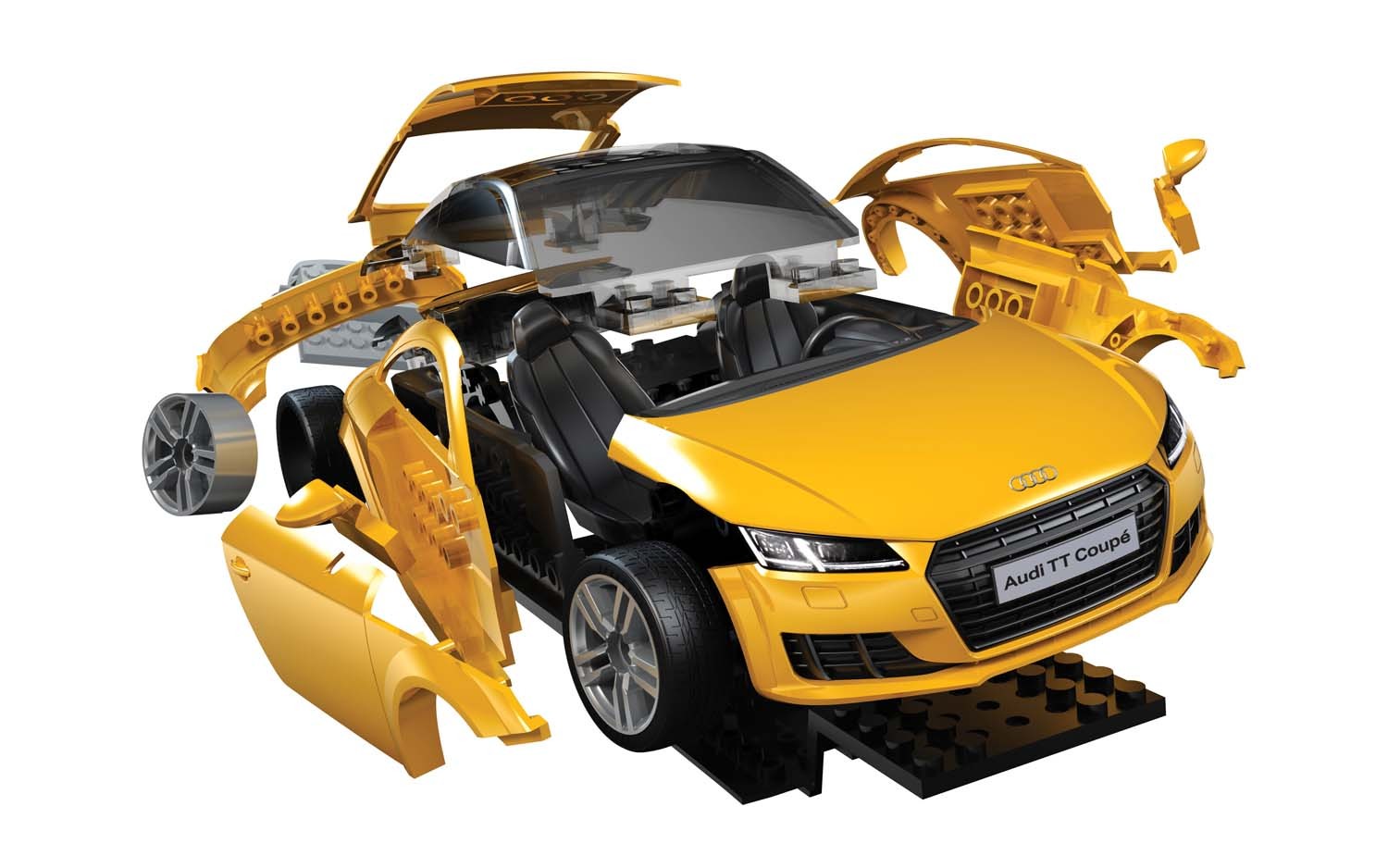 J6034 Сборная модель автомобиля QUICKBUILD Audi TT Coupe Airfix