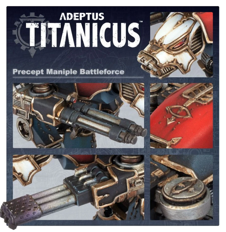 400-44GW Набор Адептус Титаникус. Манипула Заповедь (Adeptus Titanicus Precept Maniple Battleforce)