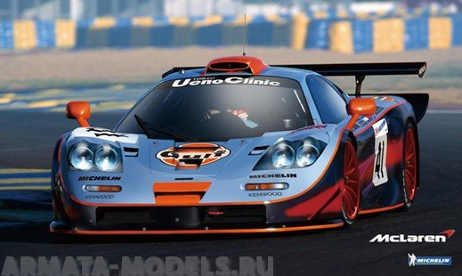 00747 McLaren F1 GTR 1997 Le Mans-24H Gulf  #41 Aoshima