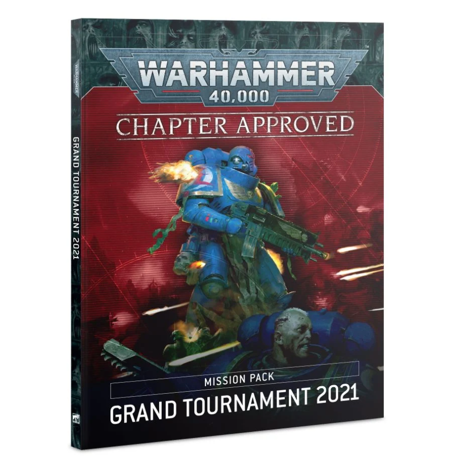 40-39GW Книга Вархаммер 40000: Одобренная Глава. Большой Турнир 2021 (англ.) (Warhammer 40000: Chapter Approved. Grand Tournament 2021 MkII (Eng, June 2021))