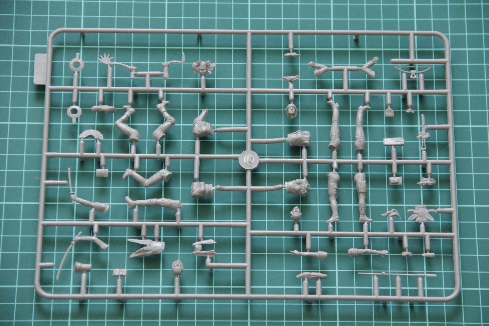 MB35122 Серия битвы в пустыне, Клан Черепа - Ангелы Смерти Master Box (MB)