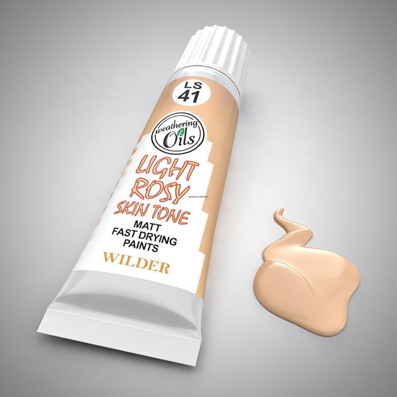 LS-41 Краски специальные быстросохнущие, на основе льняного масла. 20 мл цвет светлый розовый телесный