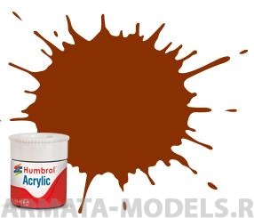 AB2418 Краска акриловая железнодорожные цветаEWS Красный RC418 Acrylic Rail Paint