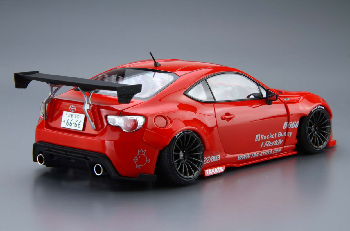 06186 Toyota 86 '12 GReddy&Rocket Bunny Enkei Ver. Aoshima
