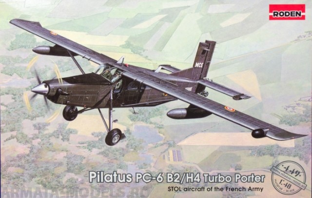 Rod449 Самолёт Pilatus PC-6 B2/H4 Turbo Porter Roden