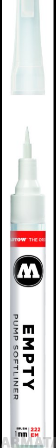 211011 Маркер-кисть MOLOTOW 222EM  под закачку 1мм